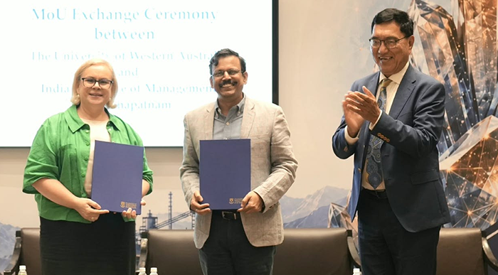 IIM Visakhapatnam signs MoU with university of western Australia